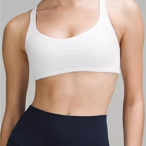 Lululemon Free to Be Sports Bra- size 14. White. NWT